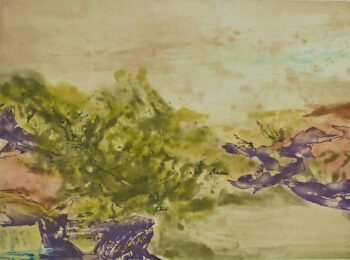 Etching No. 325 by Zao Wou-ki at Gilden's Art Gallery