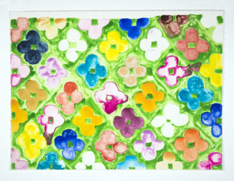 Field Flowers #1 by Judy Ledgerwood at Manneken Press (IFPDA)