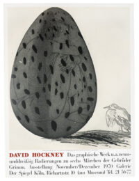 Galerie der Spiegel 1970 (Boy in an Egg 1969) by David Hockney at Petersburg Press