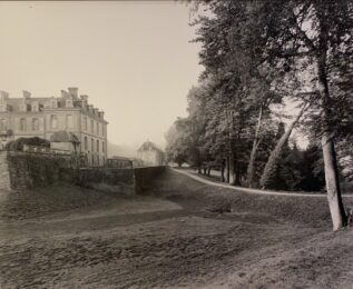 Kerguebennec, Read of Chateau at Side by Geoffrey James at Robin Rosenberg Fine Art