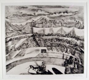 La Corrida by Hermine David at Harris Schrank Fine Prints