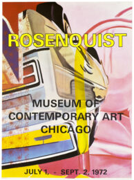 Museum of Contemporary Art Chicago 1972 by James Rosenquist at Petersburg Press