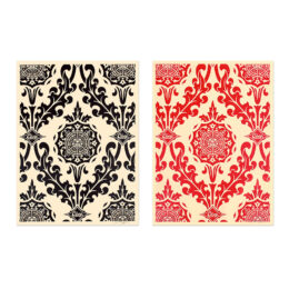Parlor Pattern (Set of Two) by Shepard Fairey at MLTPL