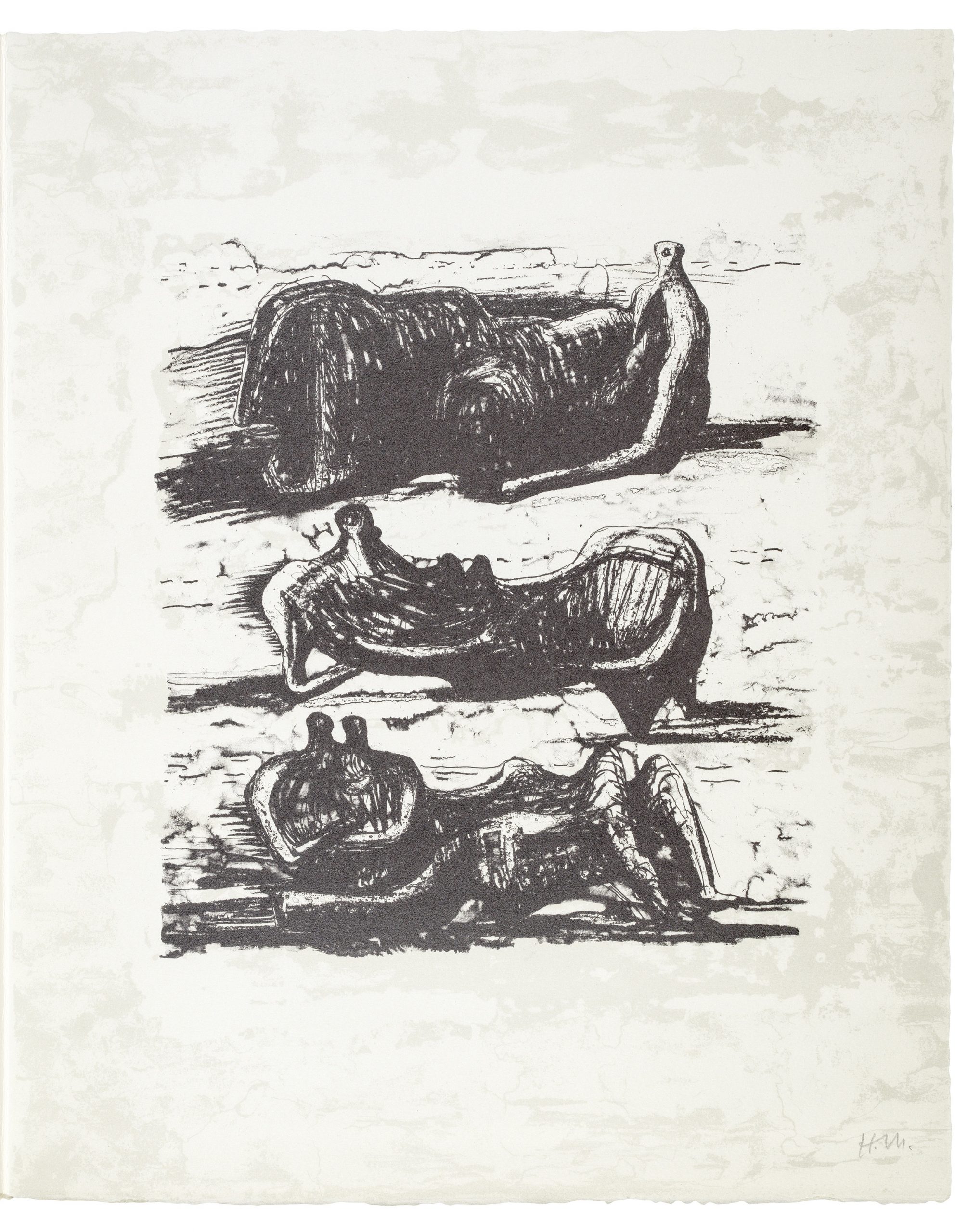 Poetry: Three Reclining Figures by Henry Moore