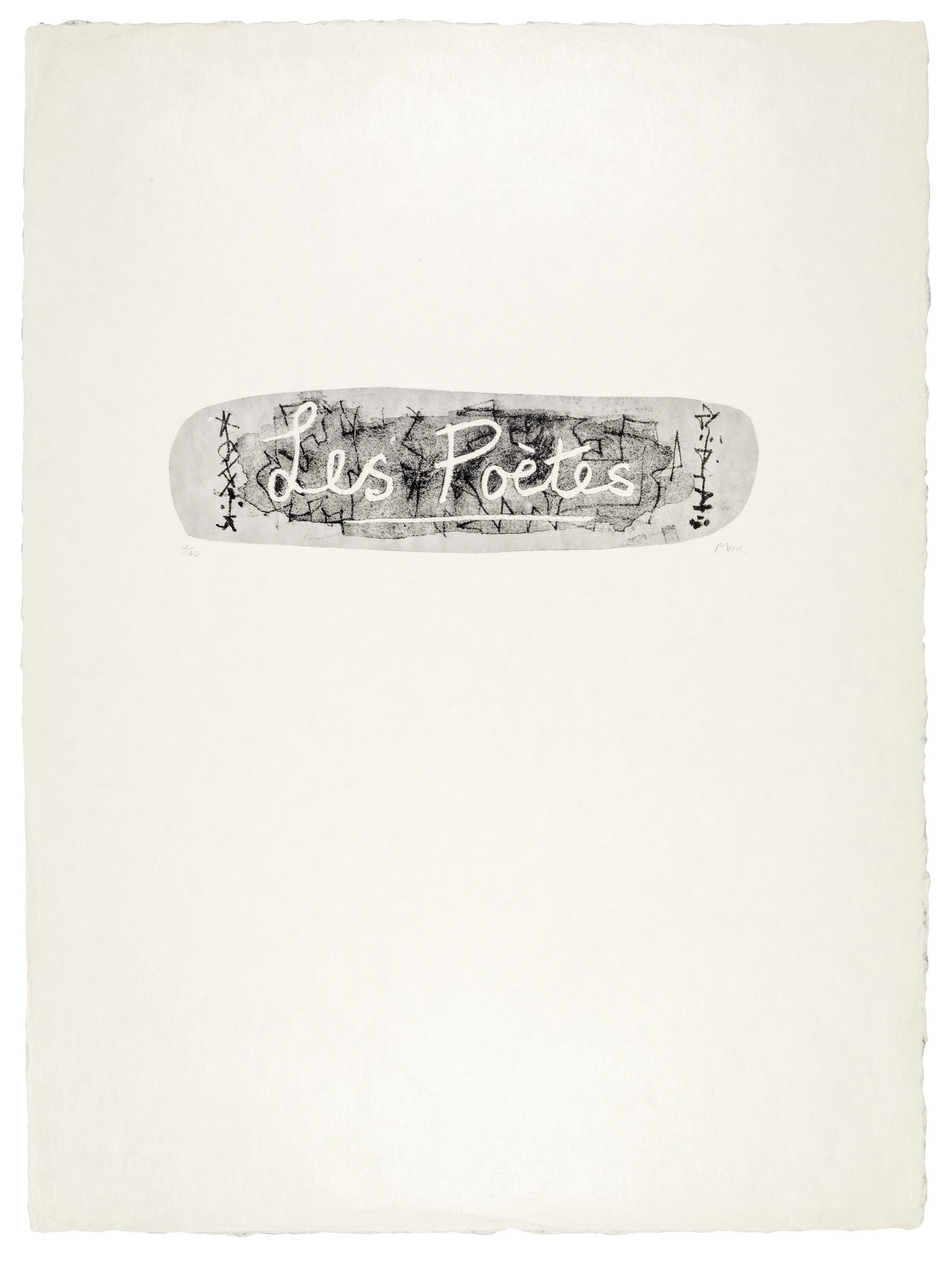 Les Poètes cover by Henry Moore