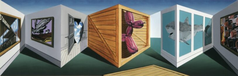 Poppy by Patrick Hughes at Robin Rosenberg Fine Art