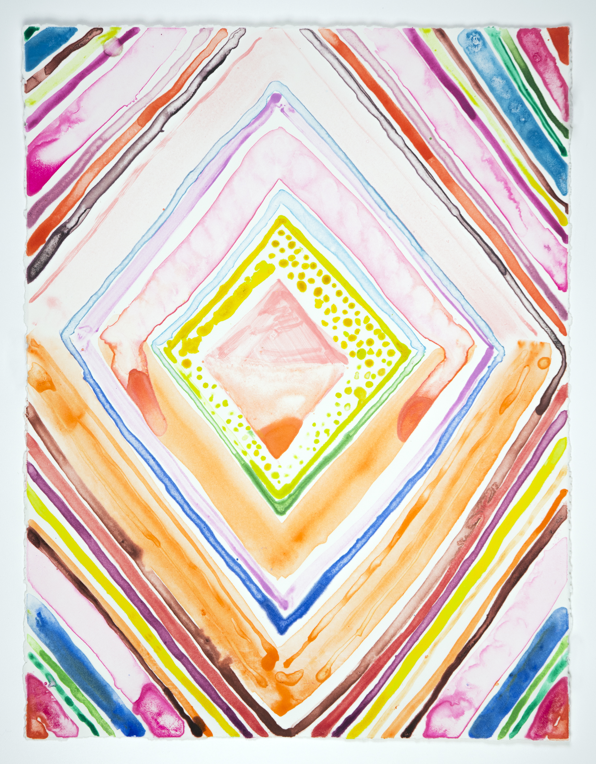 Yoni #3 by Judy Ledgerwood at Manneken Press (IFPDA)