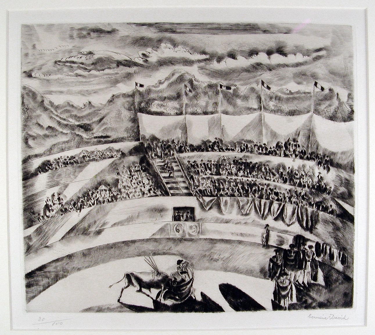 La Corrida by Hermine David