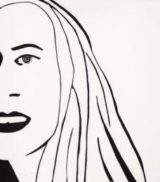 Ariel 3 by Alex Katz at Maune Contemporary
