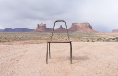 Gestalt at Monument Valley by Natalie Christensen at Turner Carroll Gallery