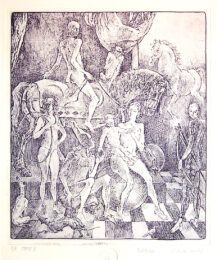 Il Circo by Traian Filip at Turner Carroll Gallery