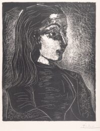Jacqueline de Profil à droite by Pablo Picasso at John Szoke Gallery