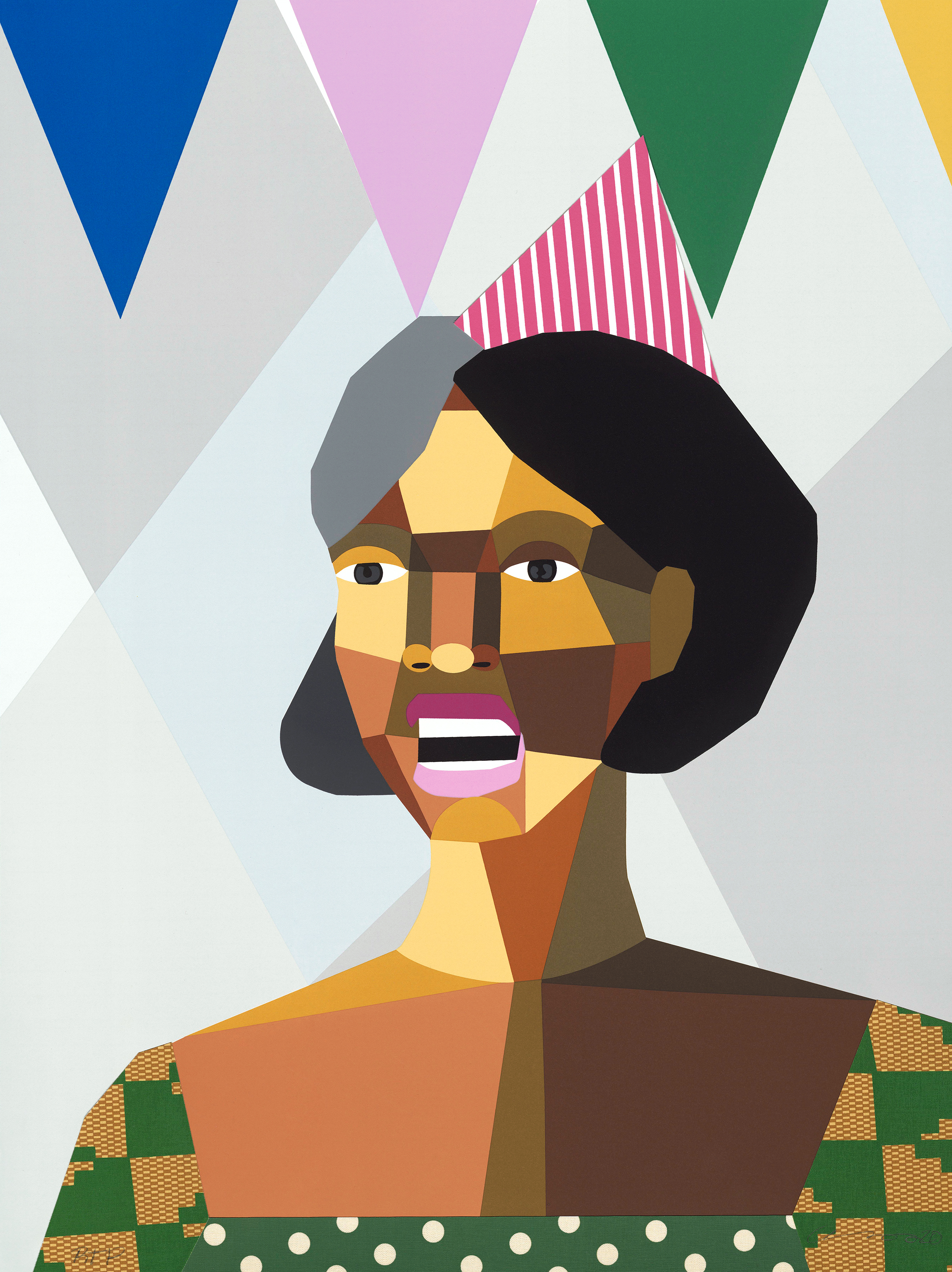 Party Guest 2 (We Came to Party and Plan Series) by Derrick Adams