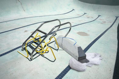 Pool i by Natalie Christensen at Turner Carroll Gallery
