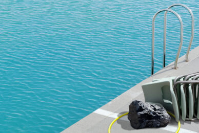 Pool ii by Natalie Christensen at Turner Carroll Gallery