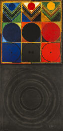 Prakriti Bindu by S H Raza at Paul Stolper Gallery