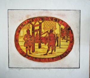 Printer’s Device XVI Century by Natalie d'Arbeloff at Pomegranate Fine Art