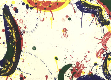 Sun Up by Sam Francis at Gilden's Art Gallery