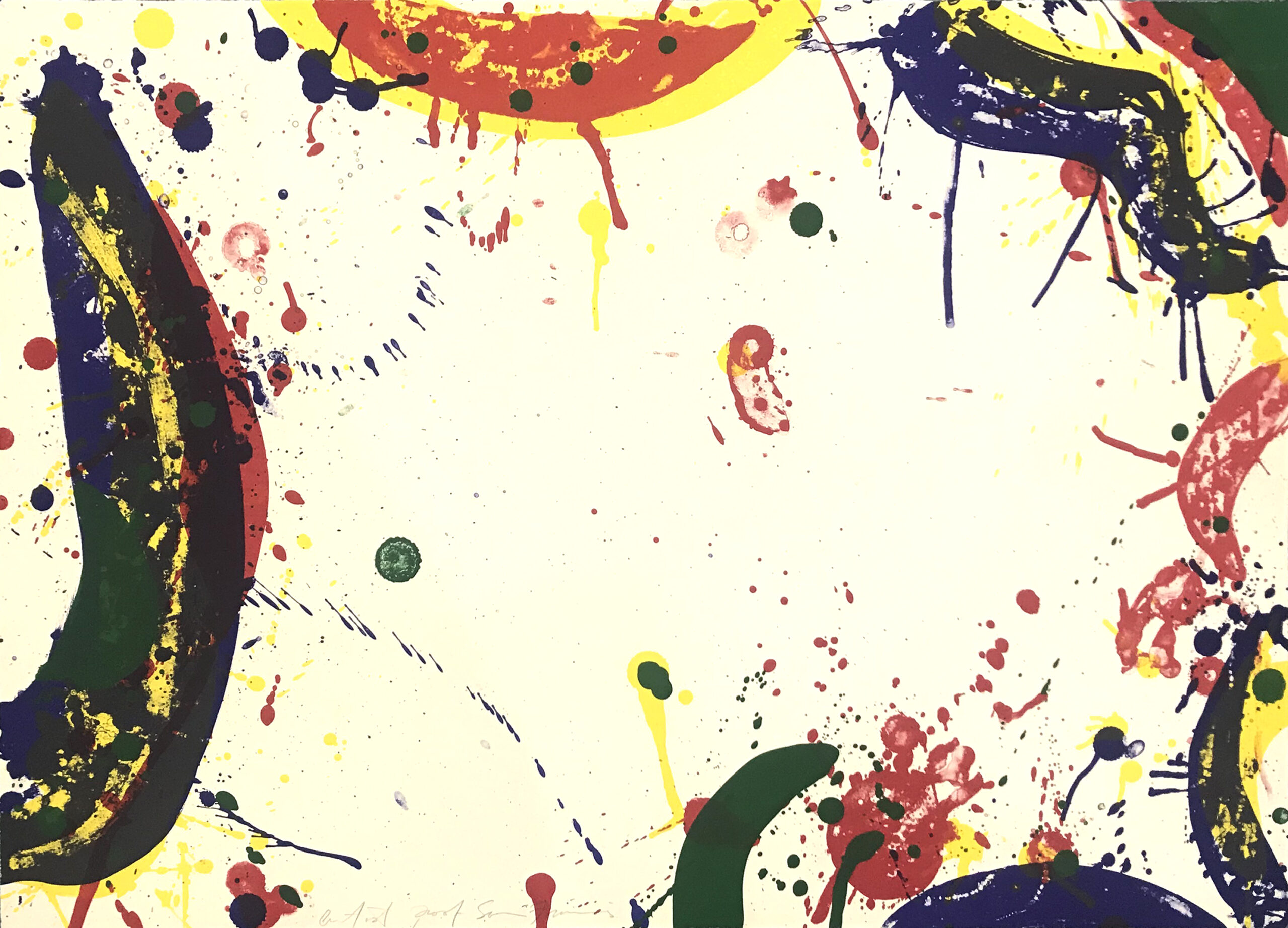 Sun Up by Sam Francis