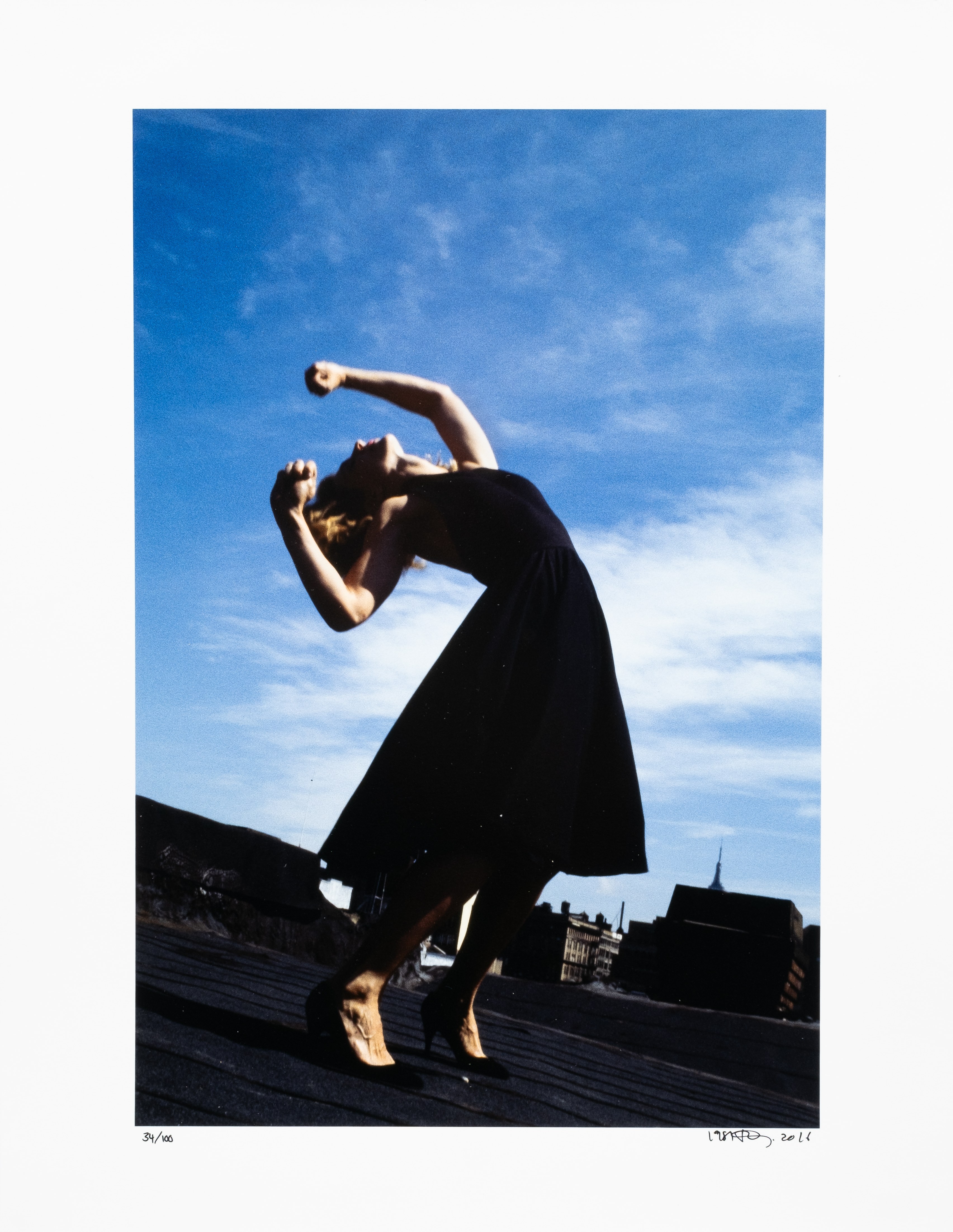 Untitled (Janet) by Robert Longo