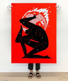 World on Fire (Red) (Large) by Cleon Peterson at Dellasposa