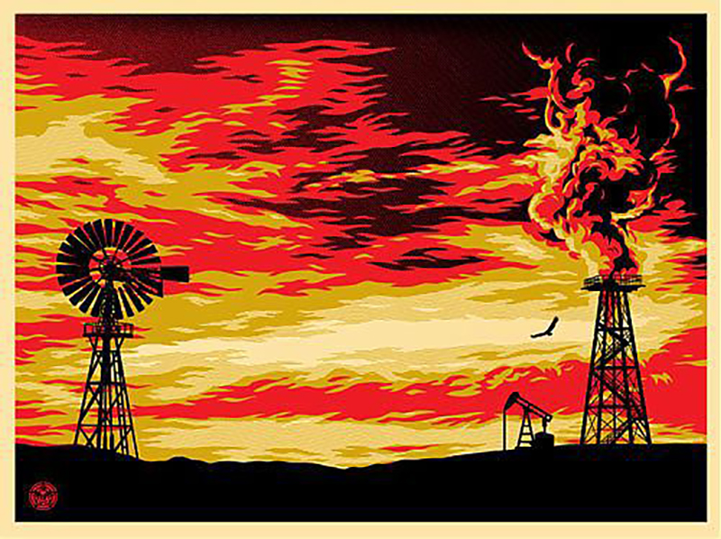Evolve Devolve by Shepard Fairey