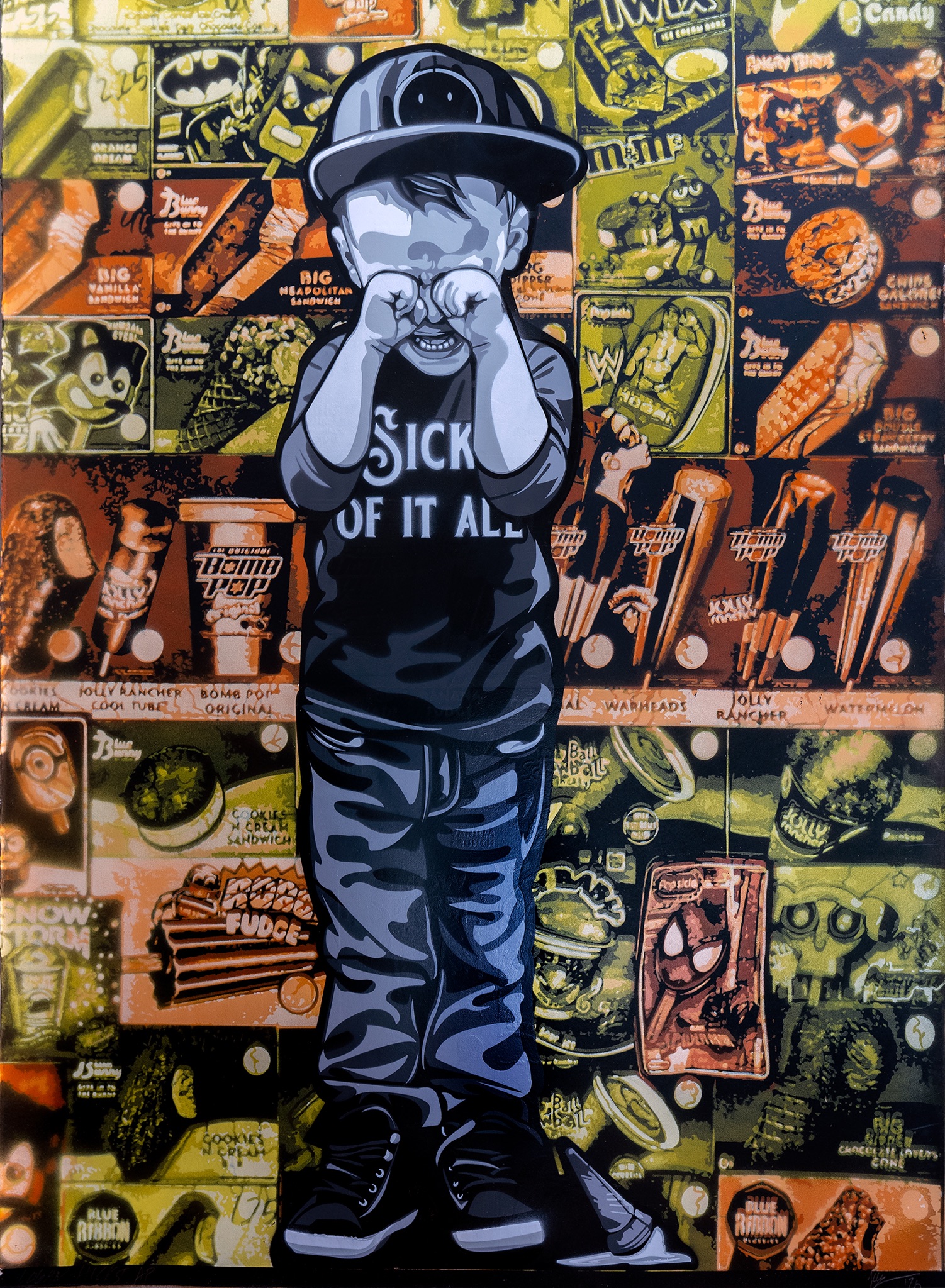 Sick of it All Collaboration (1) by Logan Hicks / Joe Iurato