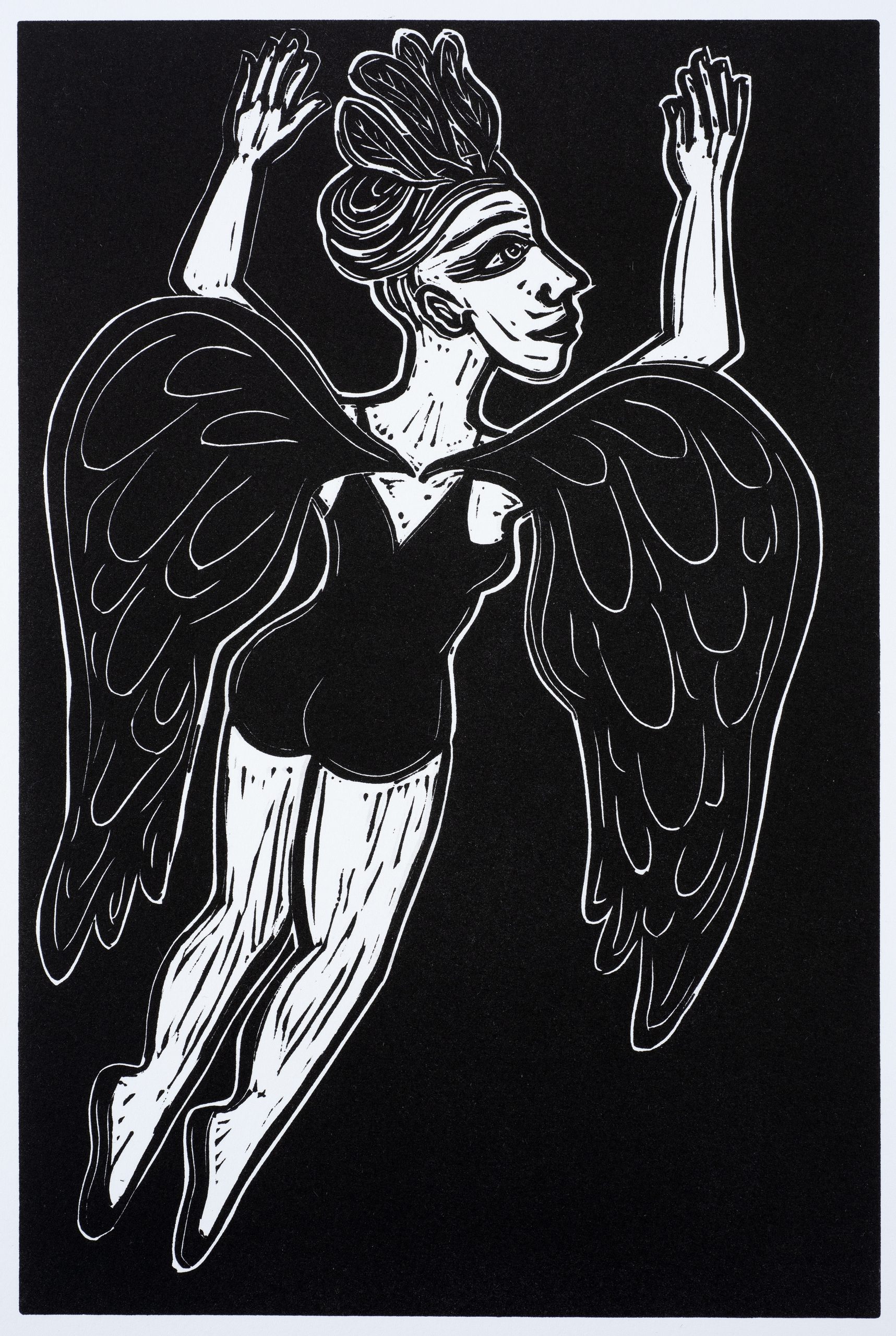 Feathers by Eileen Cooper RA