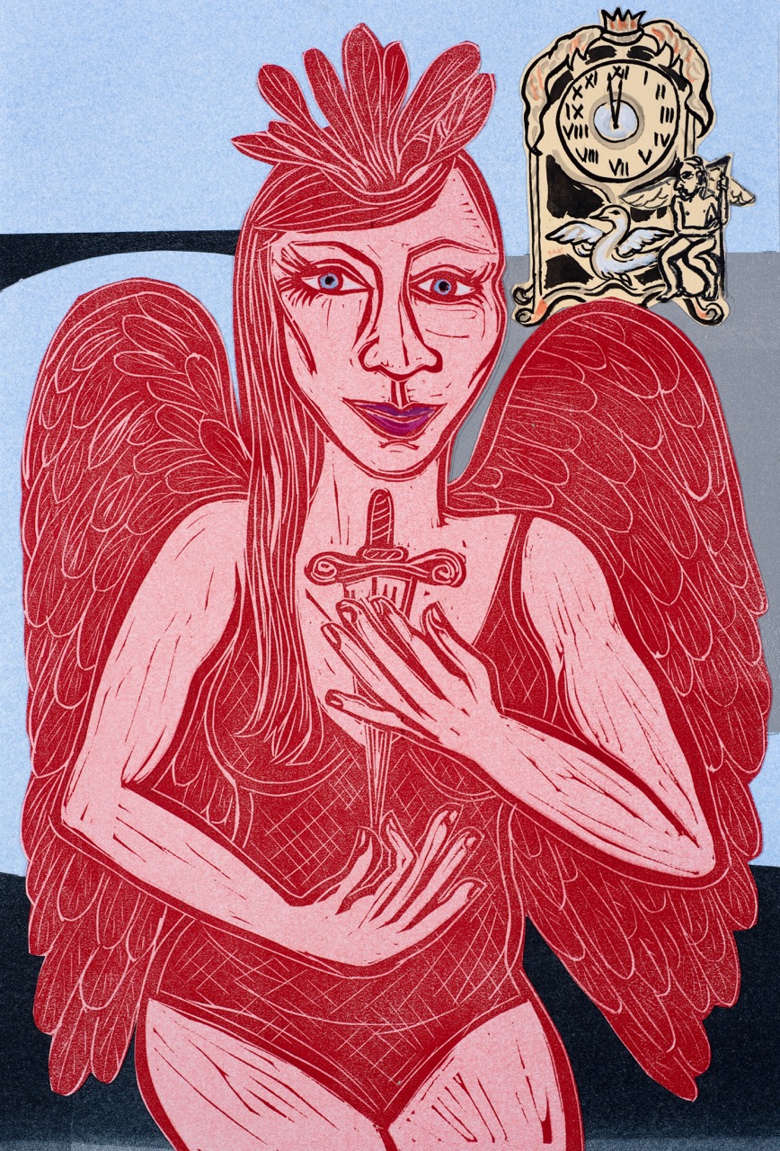 Feathers by Eileen Cooper RA