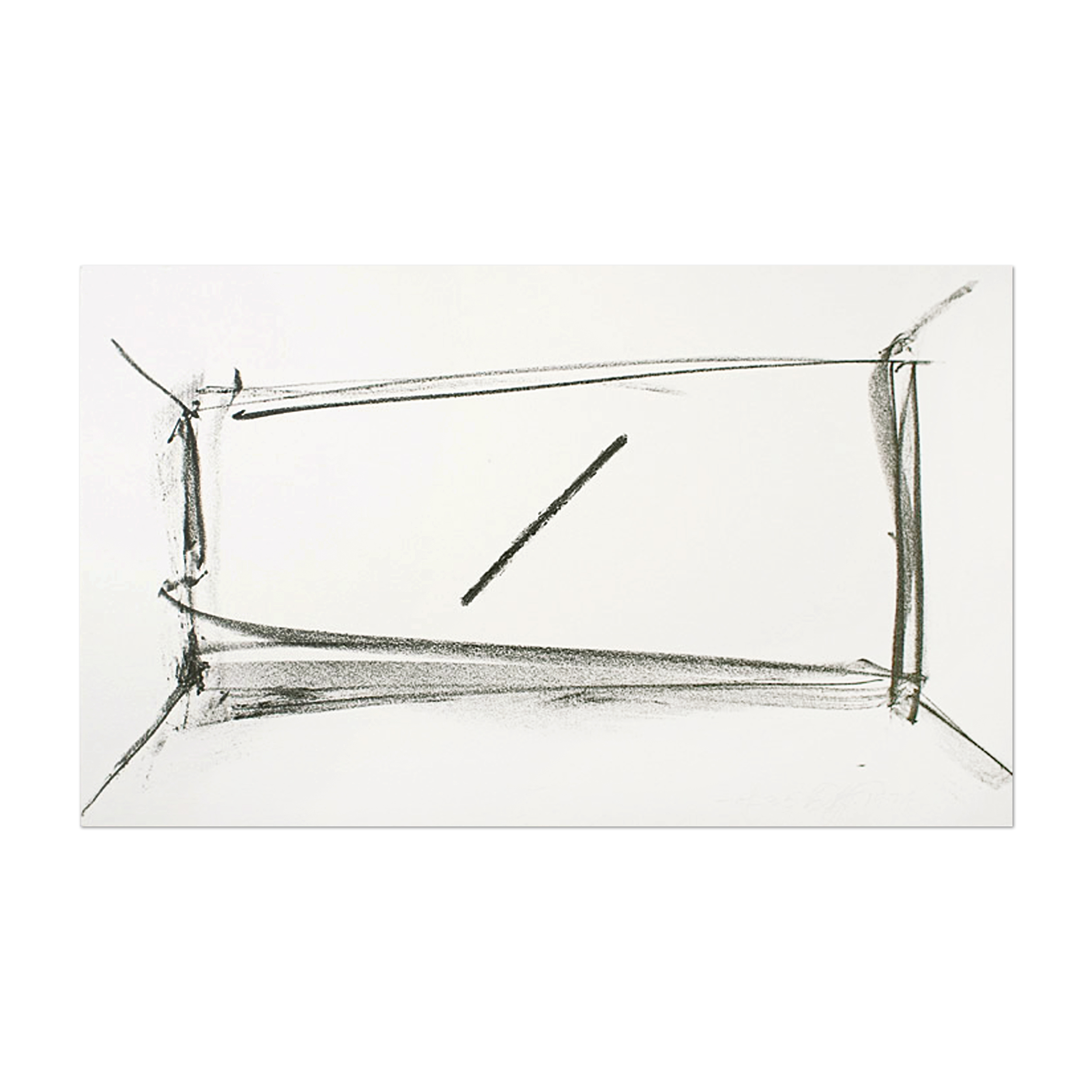 A Sketch of The Diagonal of May 25, 1963 in Fluorescent Light by Dan Flavin