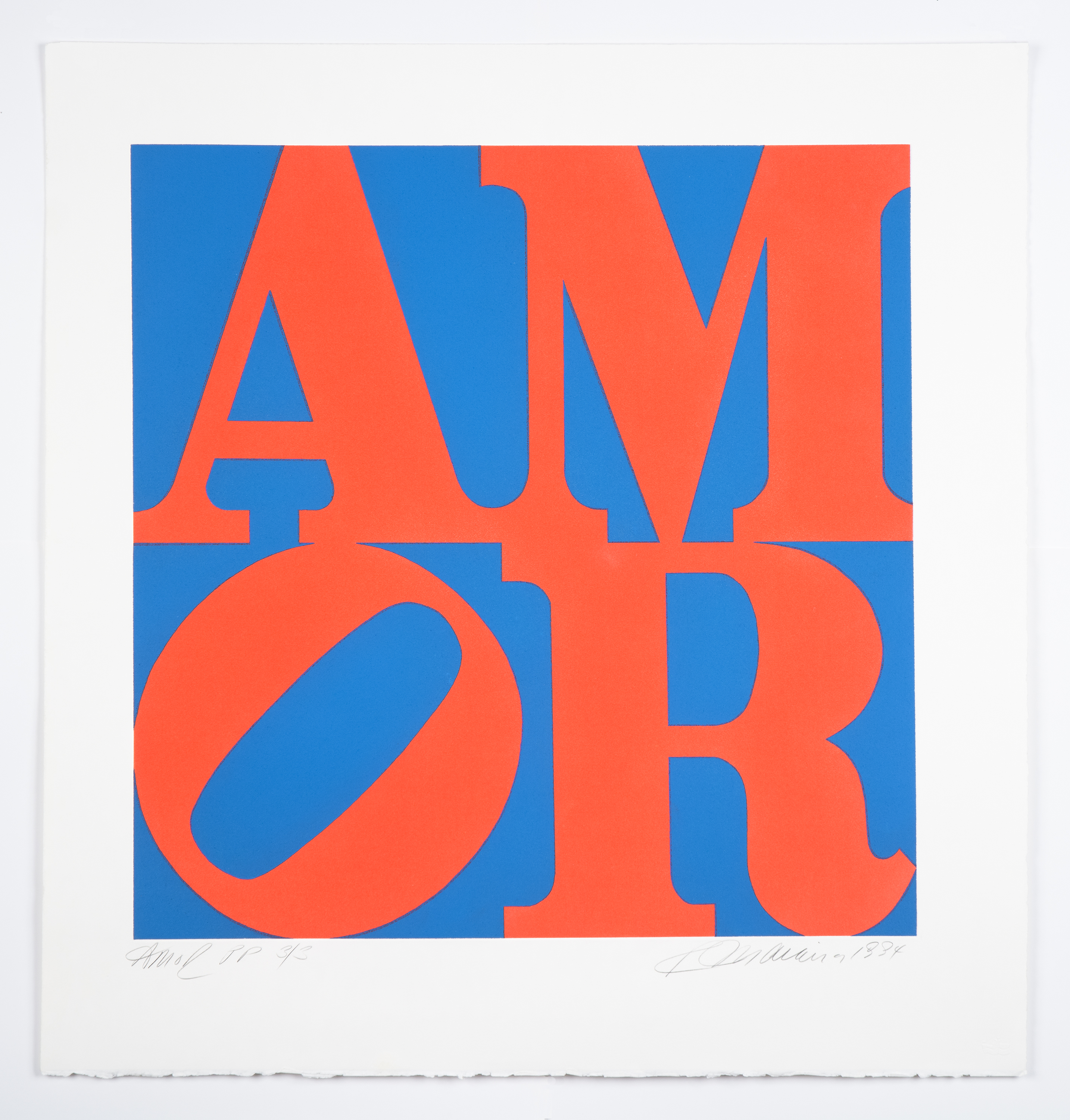 Amor by Robert Indiana