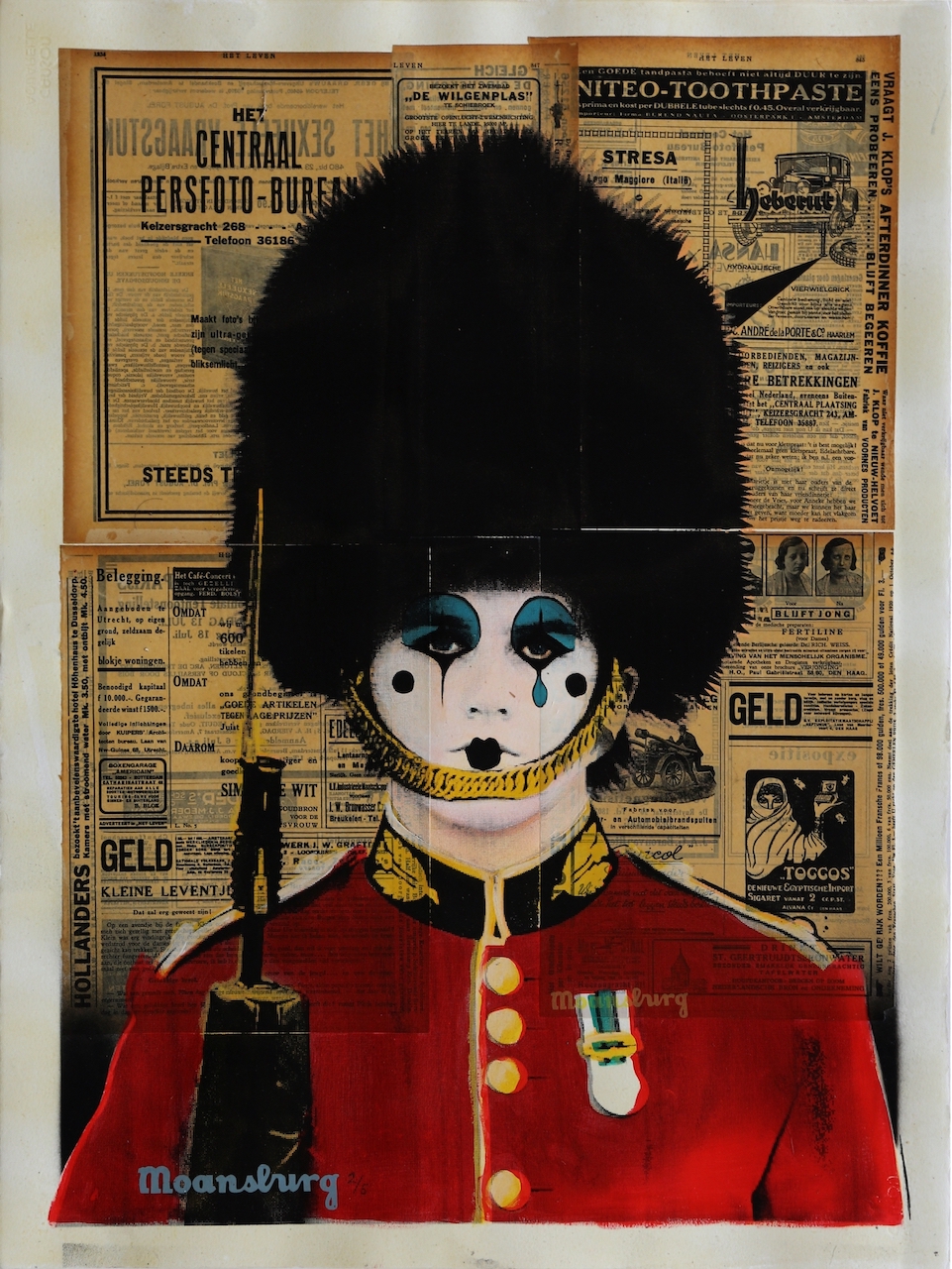 Changing The Guard (Pierrot Face) by Crail Moansburg