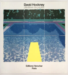 Editions Herscher, Paris 1980 (Day Pool with Three Blues 1978) by David Hockney at Petersburg Press