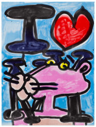 I Love New York by Katherine Bernhardt at Maune Contemporary