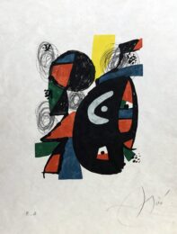 La mélodie acide – 12 by Joan Miro at Sylvan Cole Gallery
