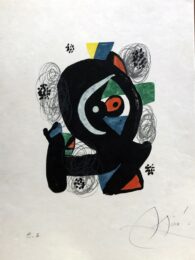 La mélodie acide – 2 by Joan Miro at Sylvan Cole Gallery