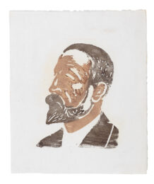 Self-Portrait by Hans Sandreuter at Emanuel von Baeyer - Cabinet