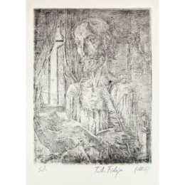 The Philosopher by Traian Filip at Turner Carroll Gallery