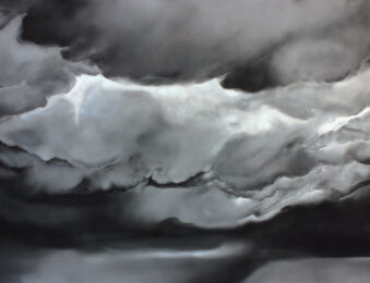 Untitled (Large Clouds) by Ashley Oubré at Robert Fontaine Gallery