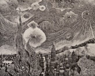 What Says the Deep Midnight? by Ben Sack at Robert Fontaine Gallery