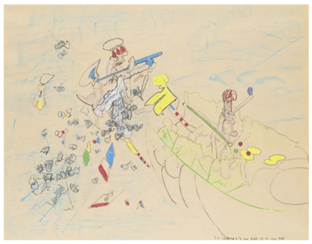 Les Cadeaux de la Mère Noël et du Père Noël by Roberto Matta