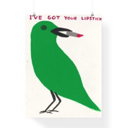I’ve Got Your Lipstick by David Shrigley at Dellasposa