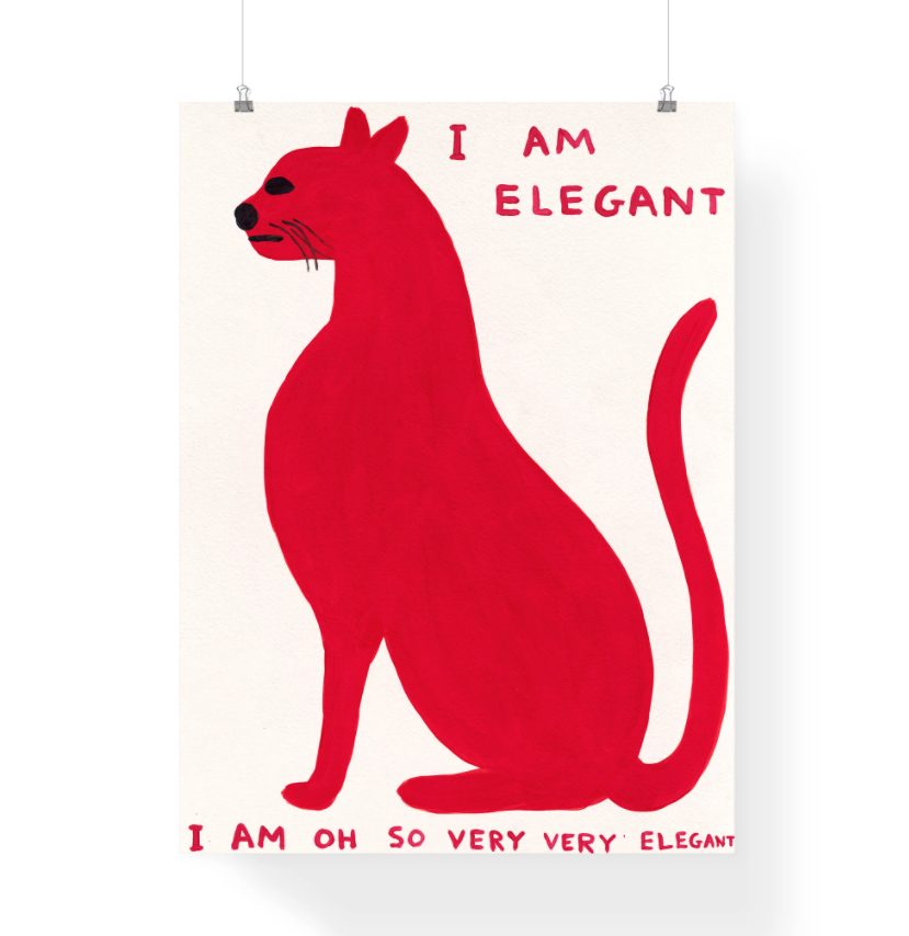 I am so Elegant by David Shrigley