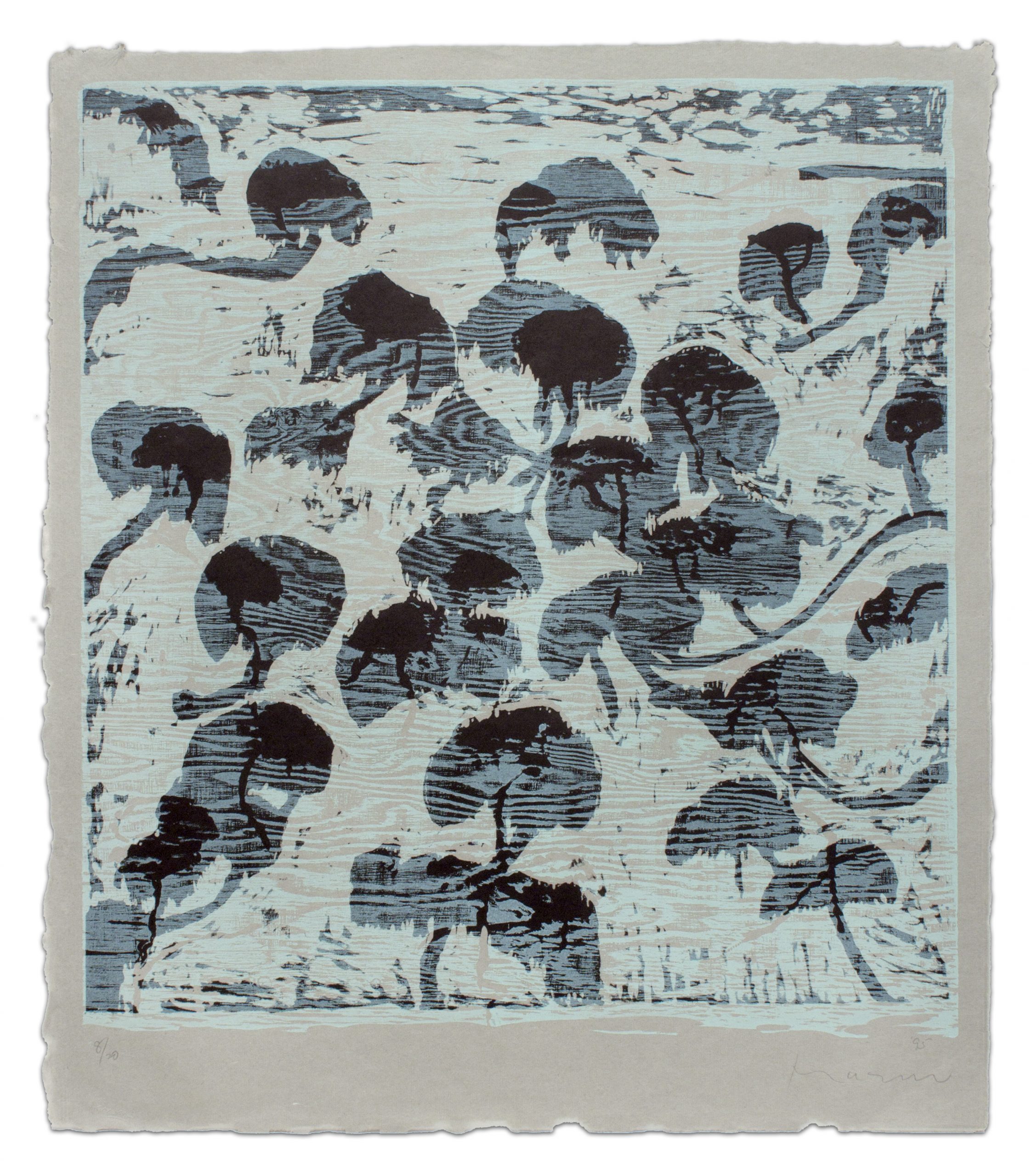 Untitled (Mind Landscape) by Michael Mazur
