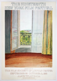 New York Film Festival 1981 by David Hockney at Petersburg Press