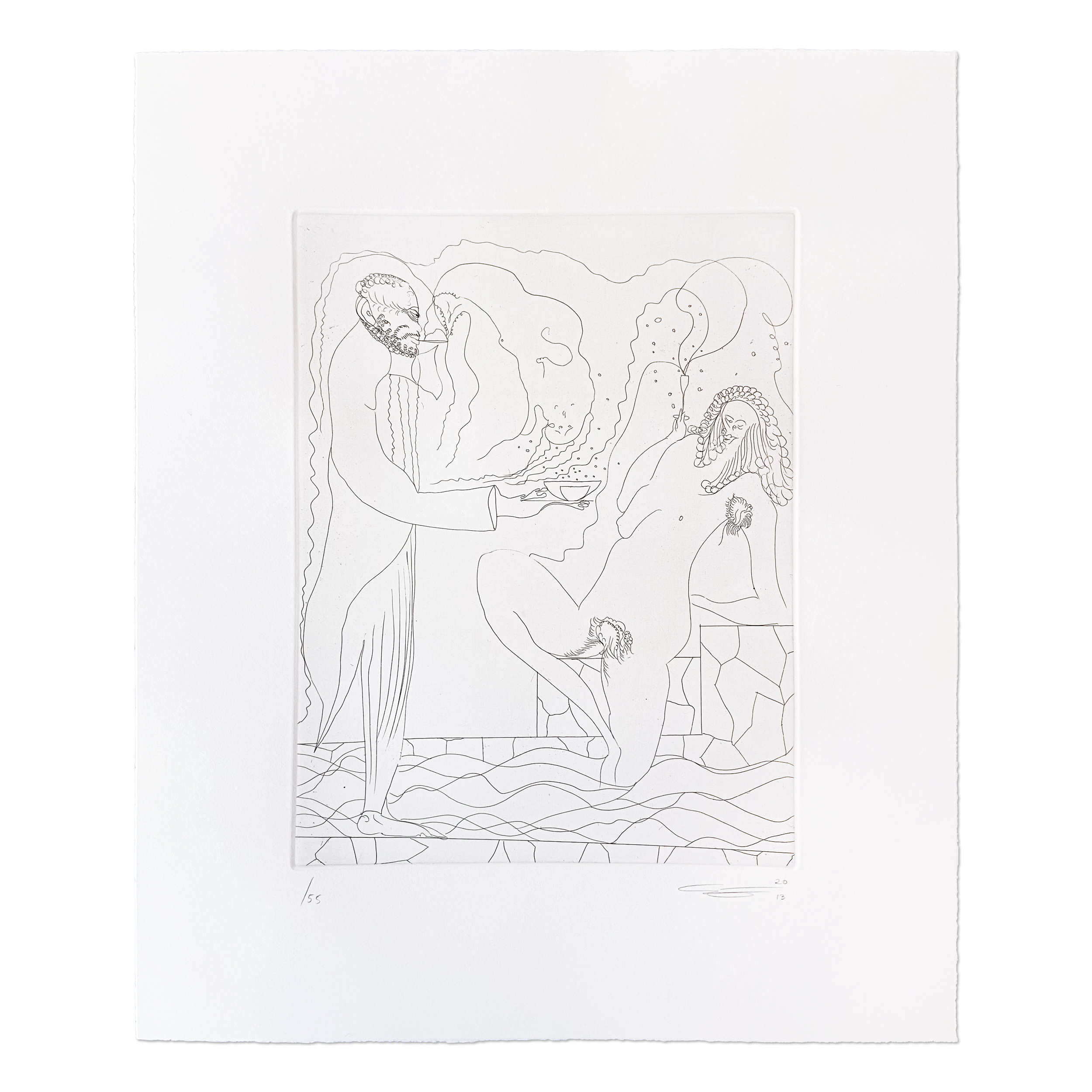 Poolside by Chris Ofili