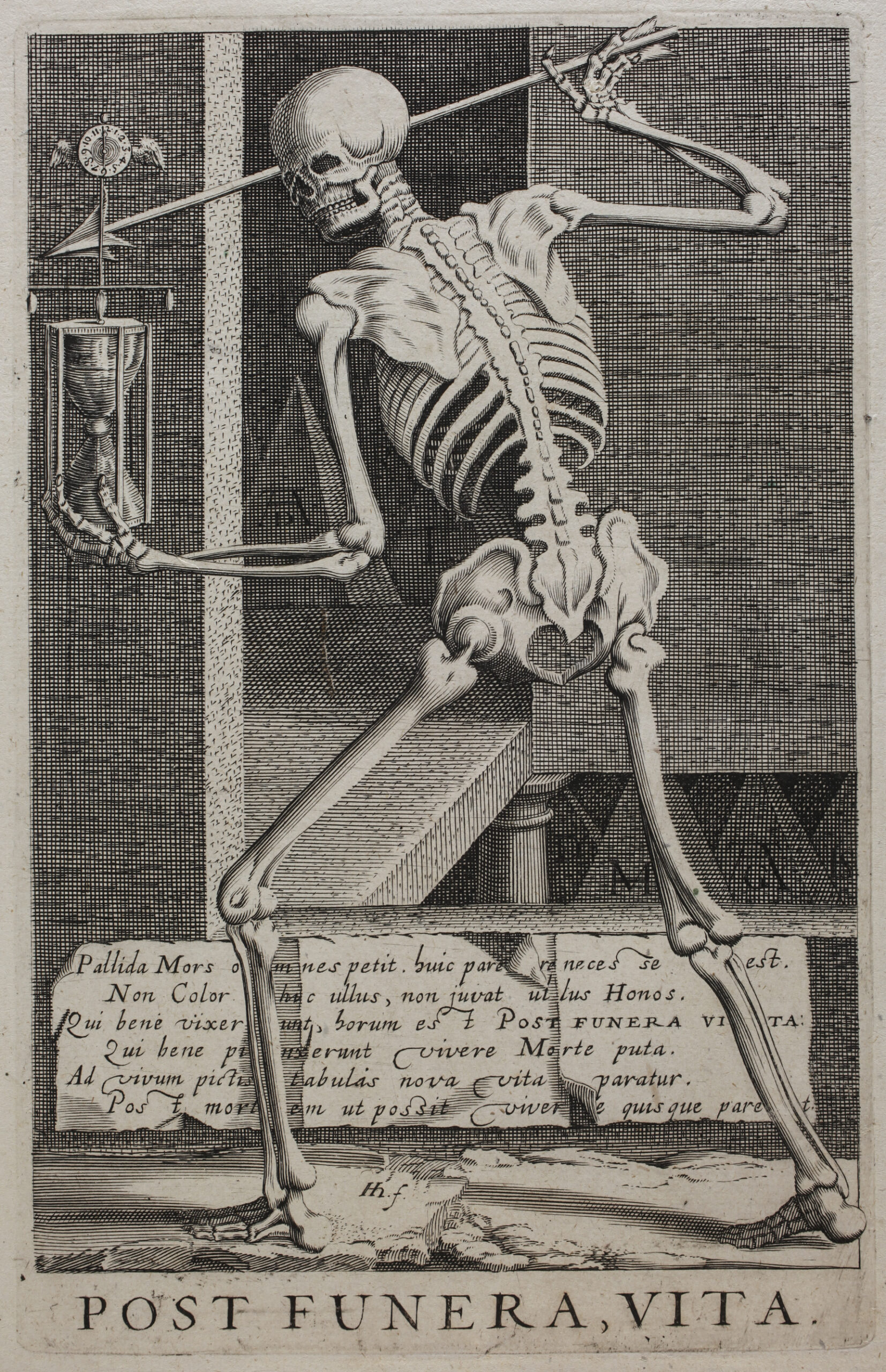 Post Funera, Vita [Allegory of Fame after Death] by Hendrick Hondius I