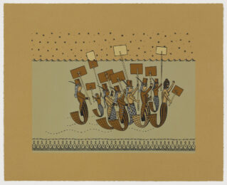 The Sirens of Discontent by Duke Riley at Graphicstudio