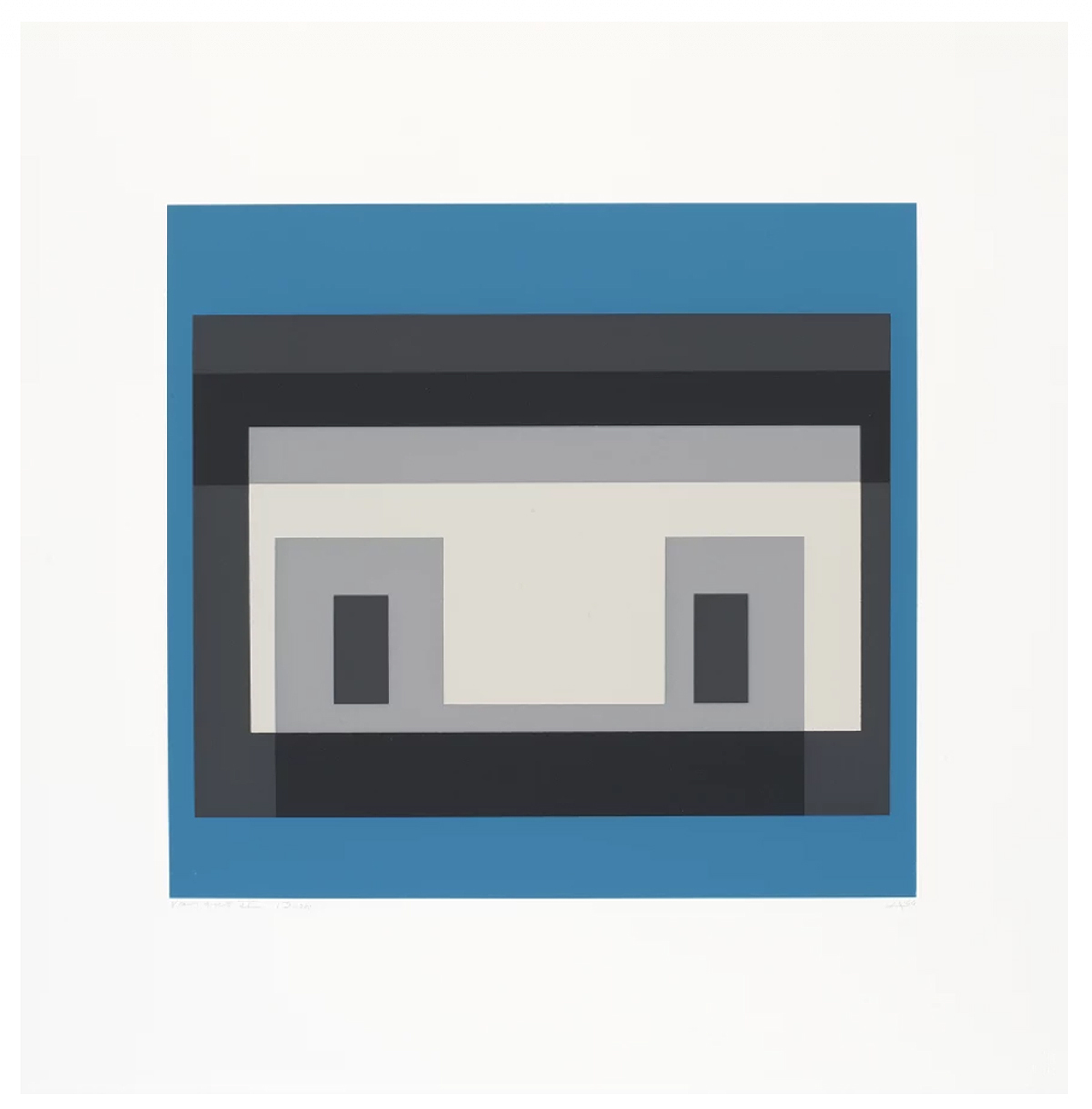 Variants IV, from Ten Variants by Josef Albers
