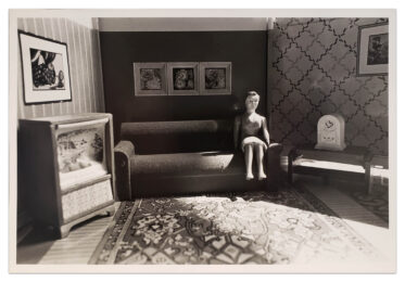 Woman Listening to the Radio by Laurie Simmons at Krakow Witkin Gallery